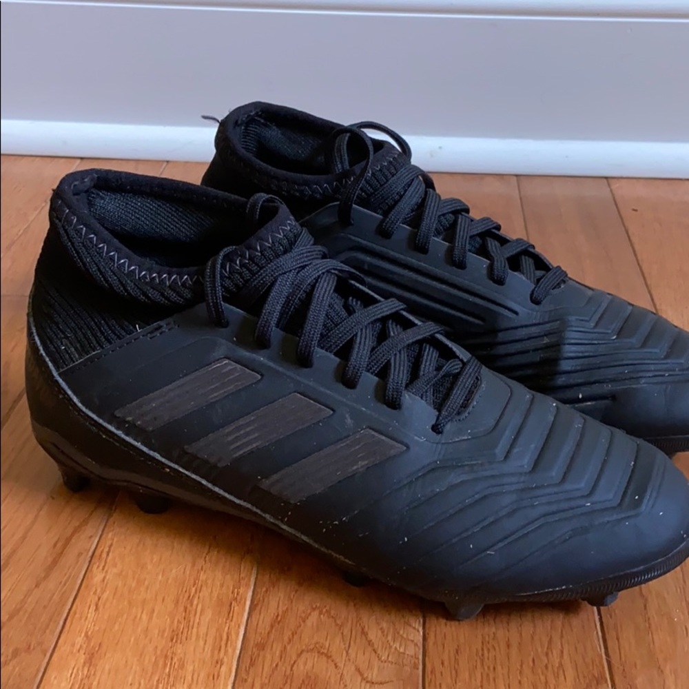 Adidas Predator Black Soccer cleats